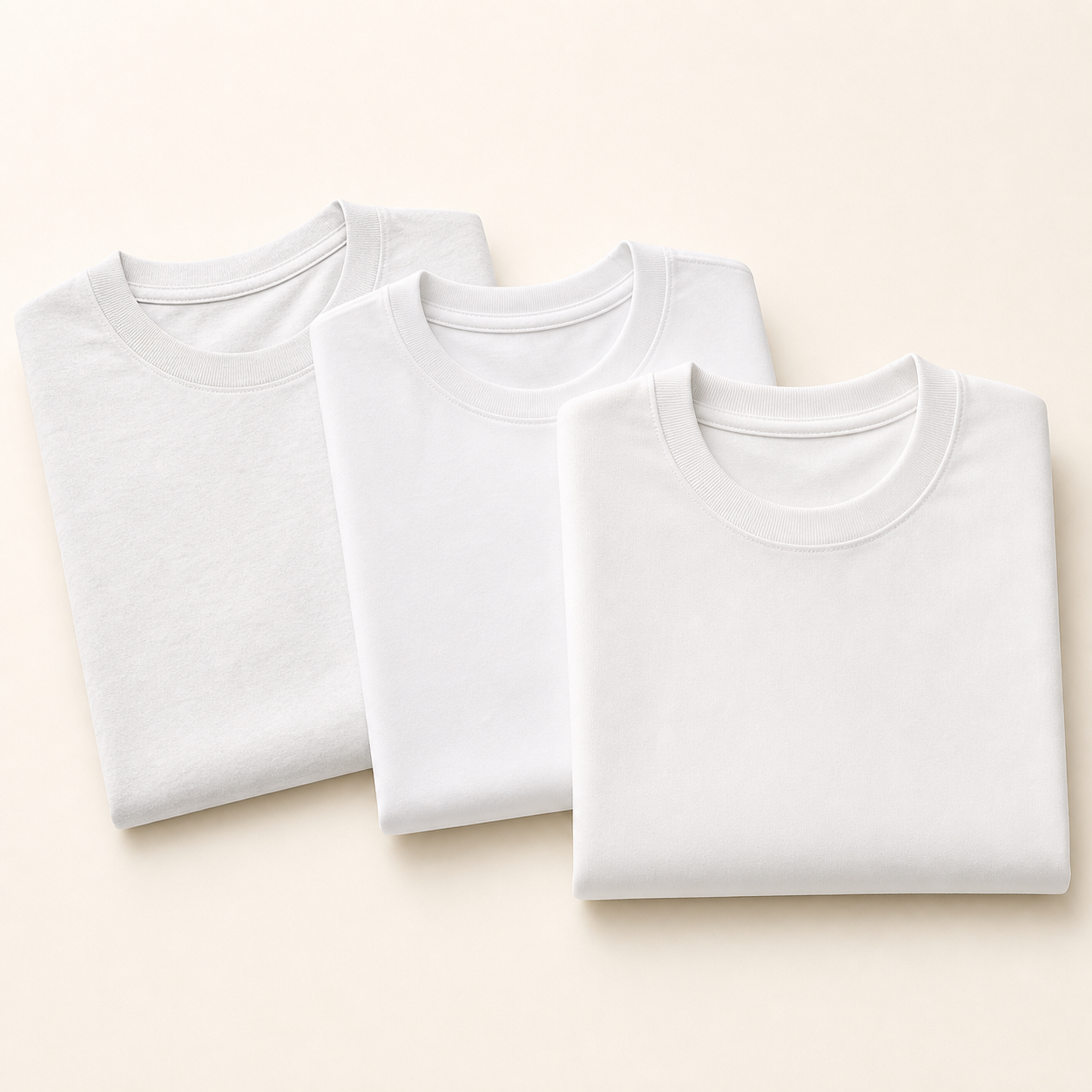 White shirt options for NYSC camp including BYC, LUX, and Chase Deer types